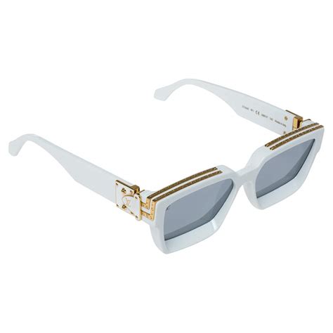 louis vuitton sunglasses white.